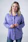 IN STOCK Brenna Button Down Top - Purple