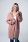 IN STOCK Madison Cozy Cardigan - Dusty Rose