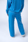 IN STOCK Wide Leg Vintage Wash Bottoms - Winter Blue