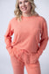 IN STOCK Corrine Ribbed Pullover Top - Coral FINAL SALE