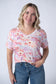 IN STOCK Sophie Tee - Coral Sunset Floral