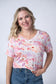 IN STOCK Sophie Tee - Coral Sunset Floral