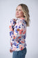 IN STOCK Soft Funnel Neck - Sunset Watercolor Floral