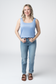 IN STOCK Rachel Ribbed Tank -  Sky Blue FINAL SALE