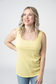 IN STOCK Rachel Ribbed Tank - Yellow FINAL SALE