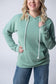 IN STOCK Kacey Ribbed Hoodie - Sage
