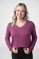 IN STOCK Larissa Long Sleeve - Mulberry FINAL SALE