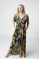 IN STOCK Harley High-Low Dress - Navy Citrus FINAL SALE