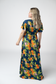 IN STOCK Harley High-Low Dress - Navy Citrus FINAL SALE