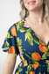 IN STOCK Harley High-Low Dress - Navy Citrus FINAL SALE