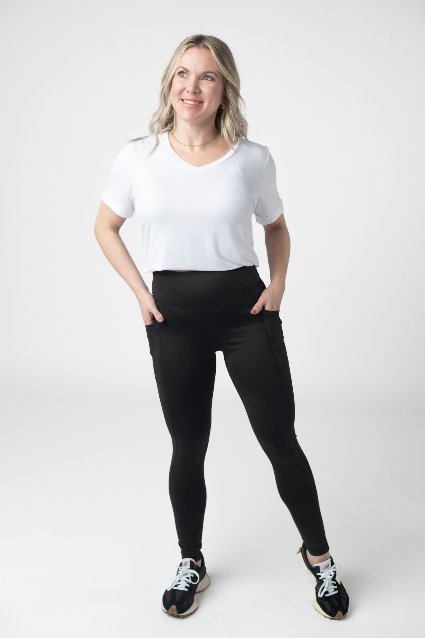 IN STOCK Athleisure Leggings - Black