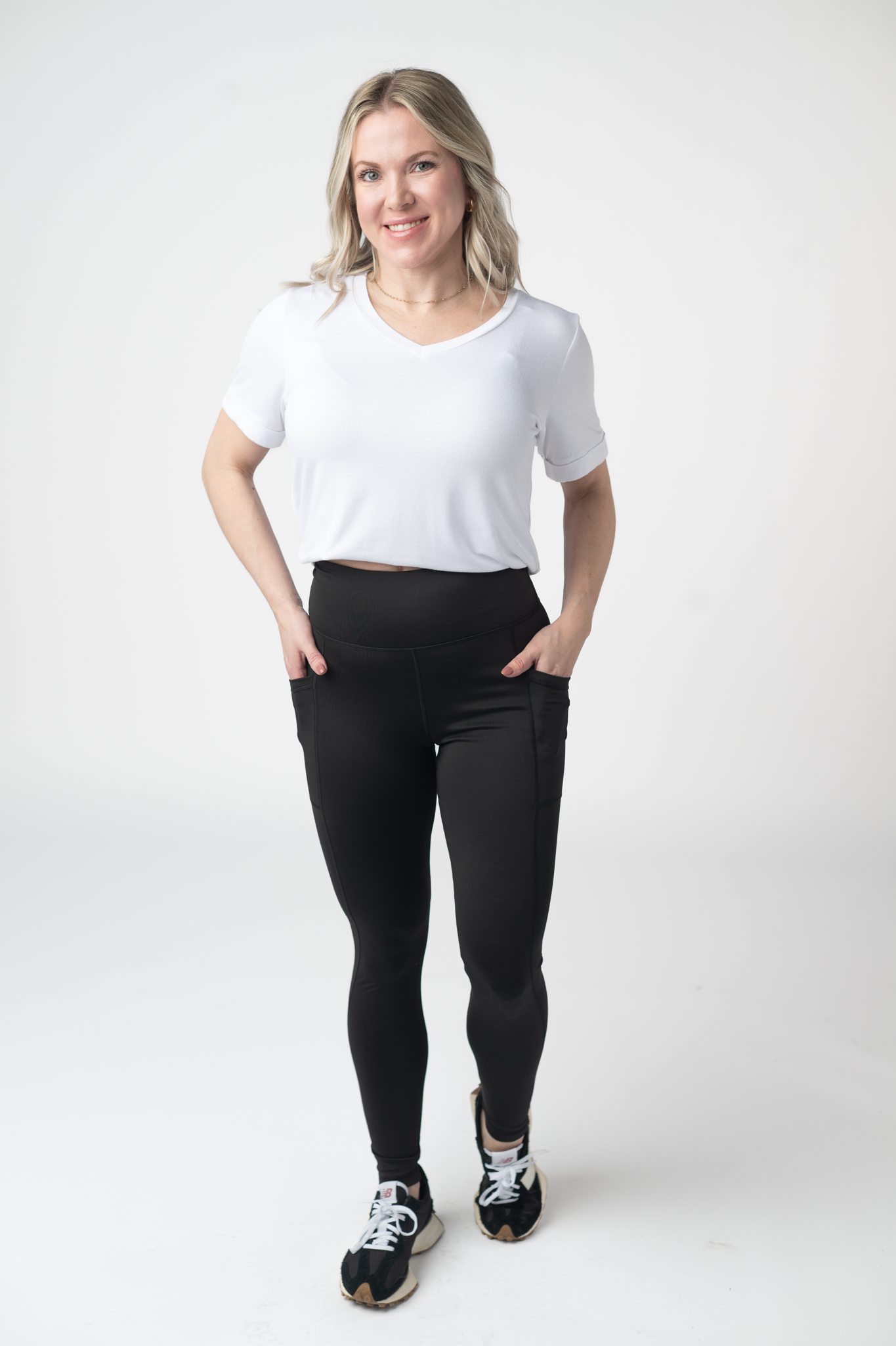 IN STOCK Athleisure Leggings - Black