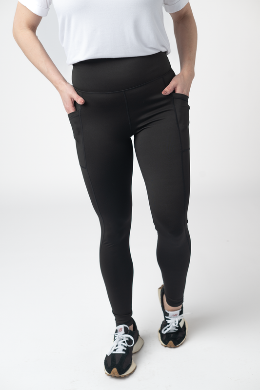 IN STOCK Athleisure Leggings - Black