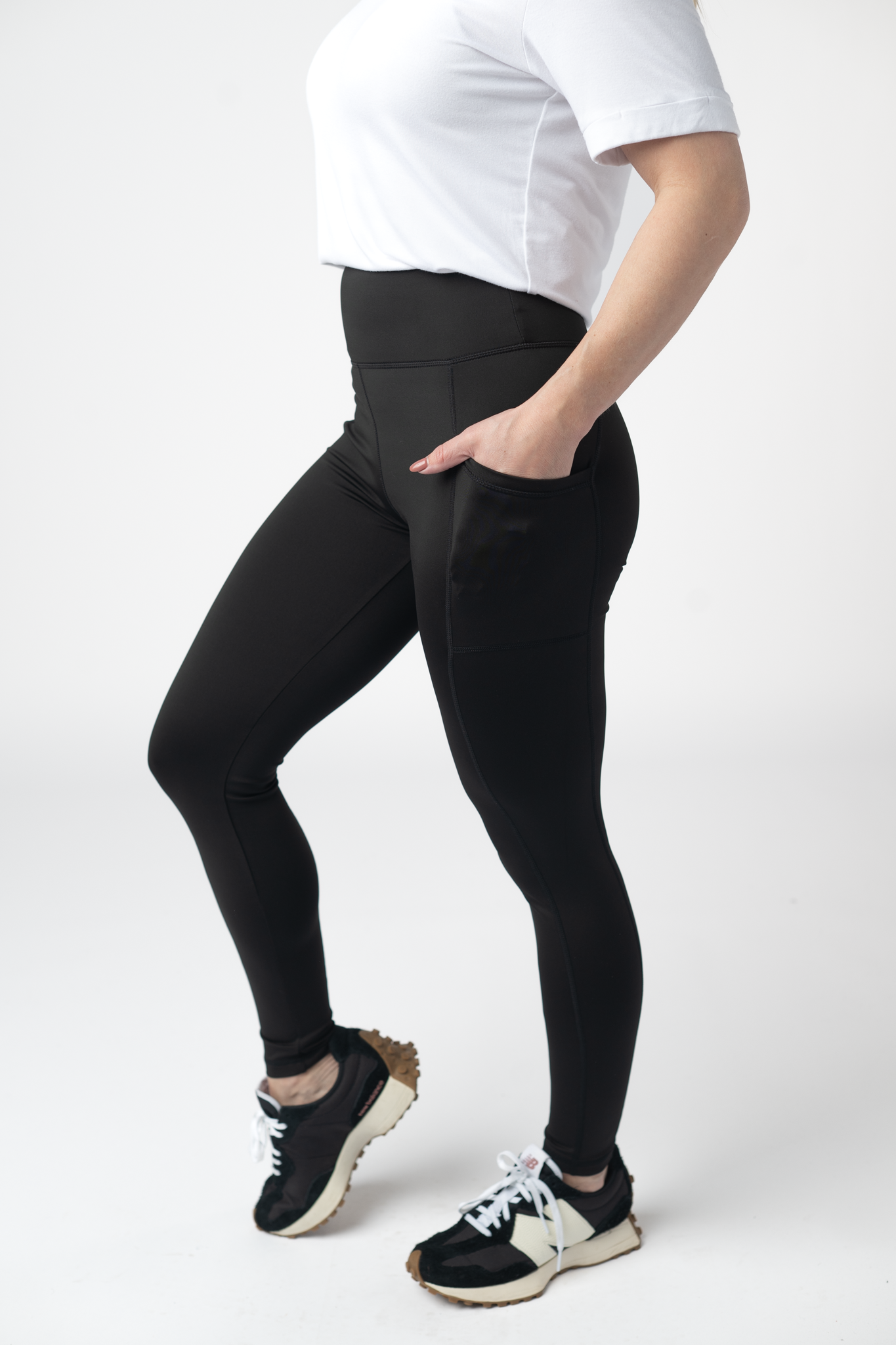 IN STOCK Athleisure Leggings - Black