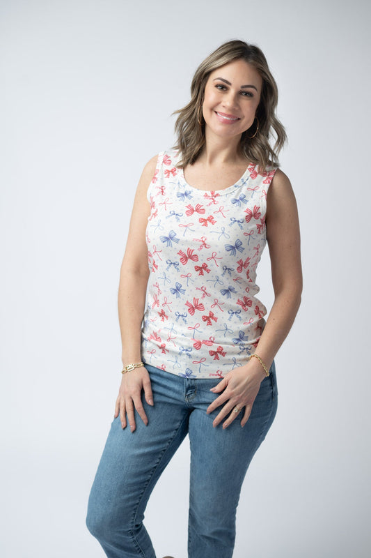 IN STOCK Ava Tank - American Bows FINAL SALE