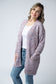 IN STOCK Carly Confetti Dot Cardigan - Lavender