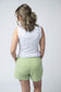 IN STOCK French Terry Stevie Shorts - Spring Leaf