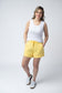 IN STOCK French Terry Stevie Shorts - Lemon