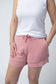 IN STOCK French Terry Stevie Shorts - Dusty Pink
