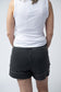 IN STOCK French Terry Stevie Shorts - Black