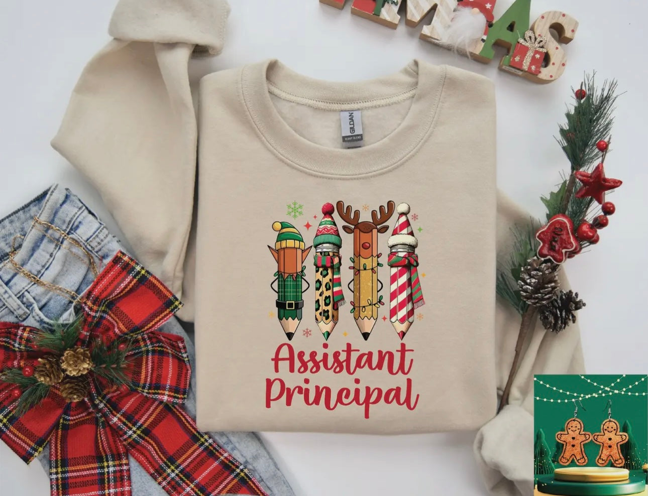 Christmas Grade Pencils- Assistant Principal
