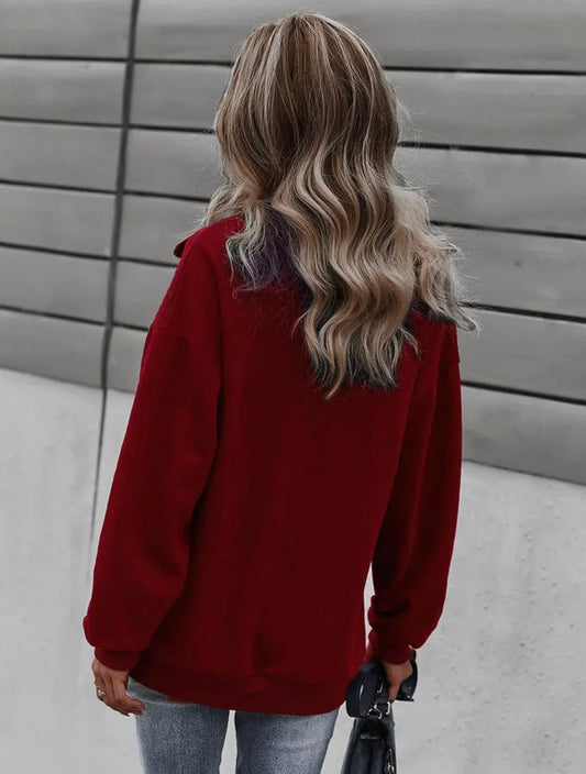 Sofia Quilted Pullover