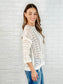 Hallow Laugh Open Knit Top