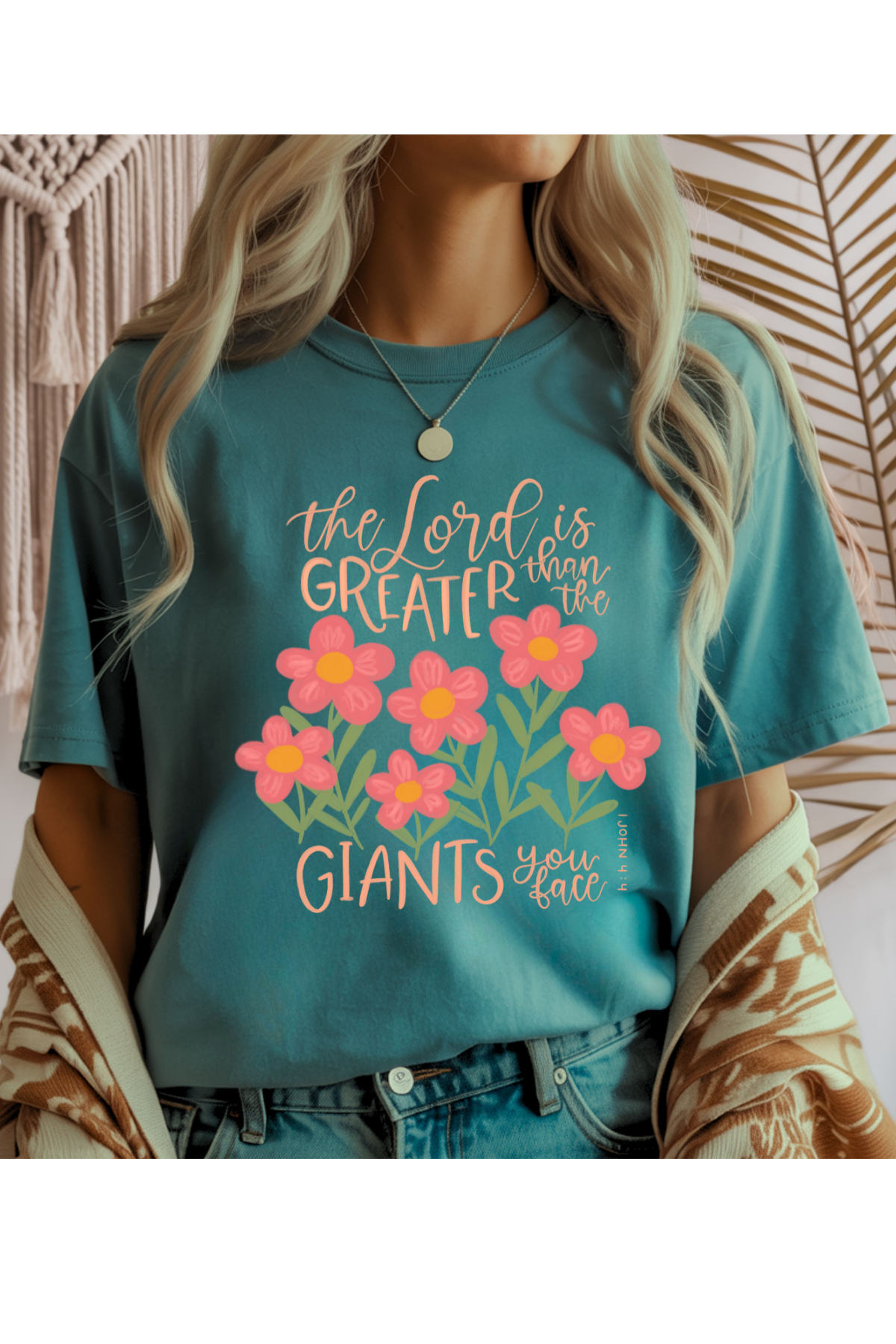 The Lord is Greater Graphic Tee