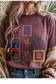Floral Stamps Graphic Tee