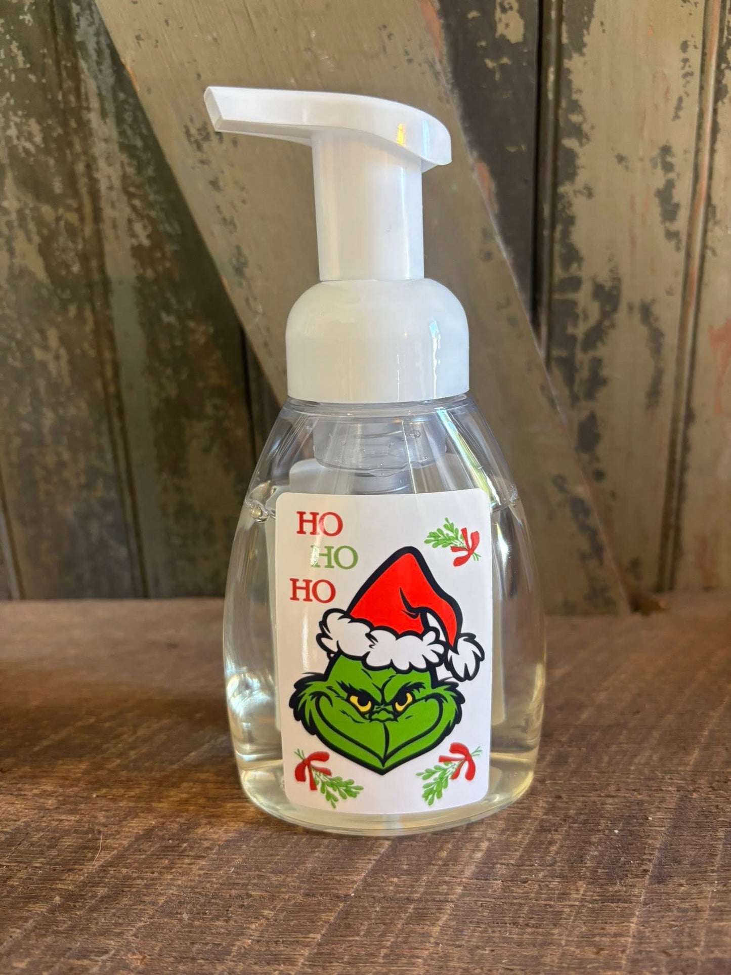 Goat Milk Grinch Foaming Hand Soap.