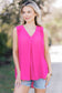 Pink Petals Sleeveless Top