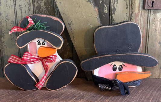 Snowman Shelf Sitters