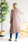 Mocha Mornings Cardigan Size S