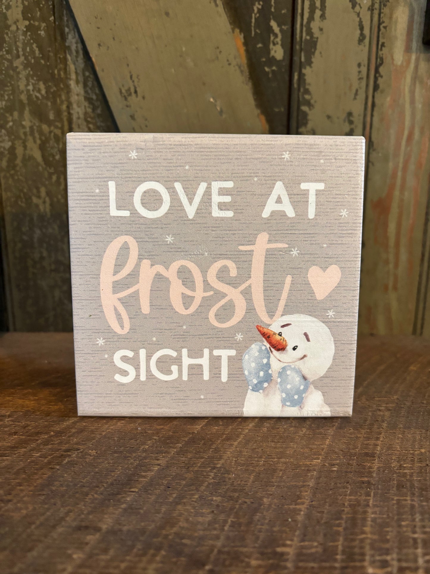 Love Frost Sight - Small Talk Square