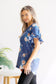 Moonlit Petals Top Size S