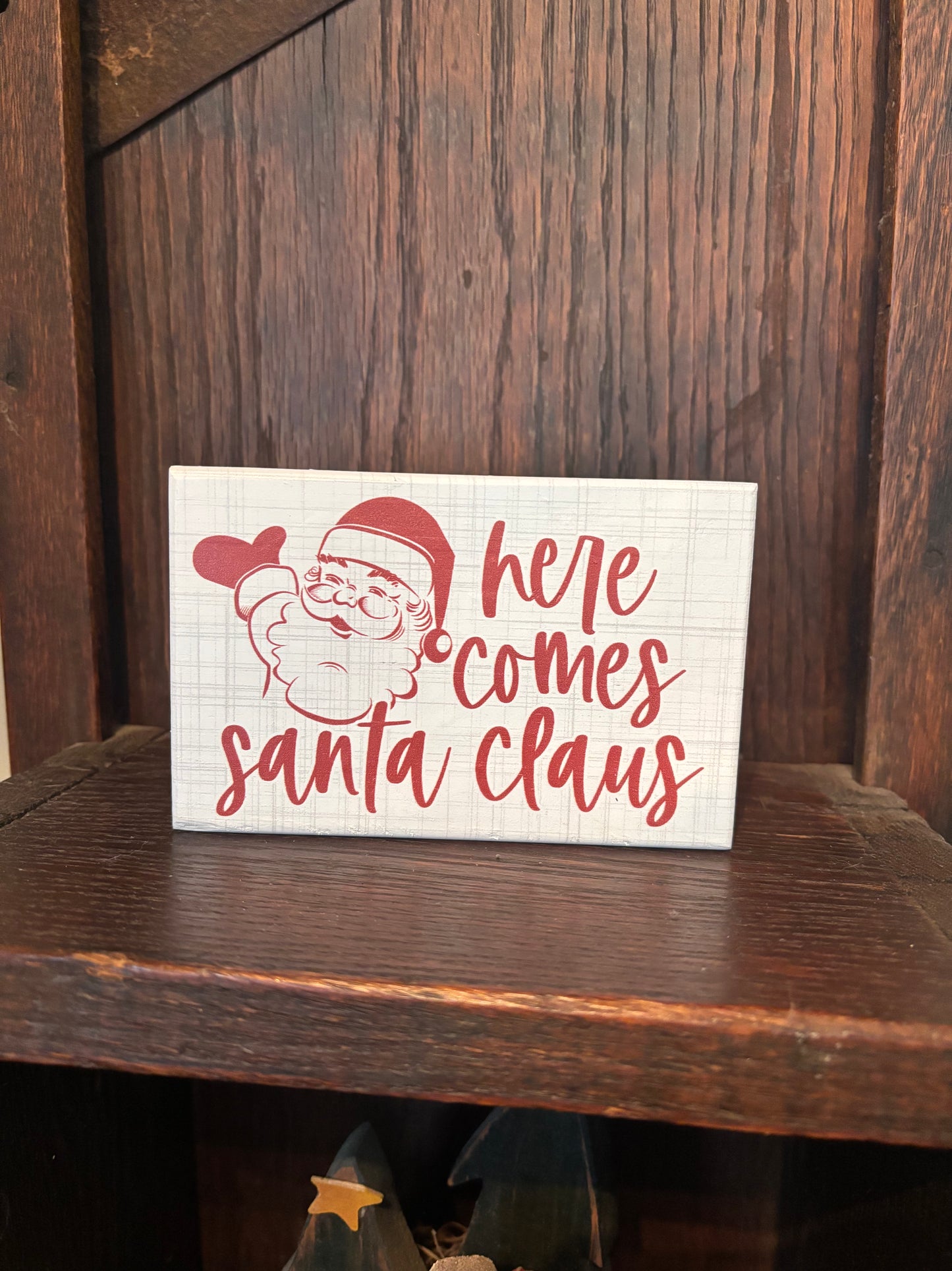 Here Comes Santa - Small Talk Rectangle