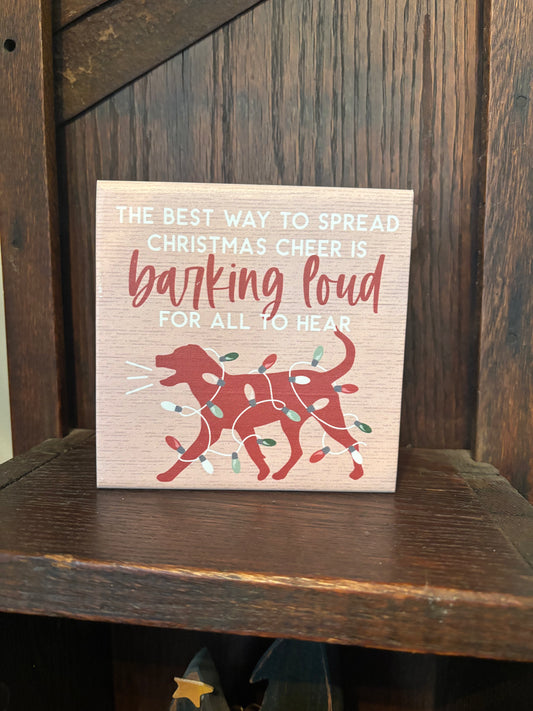 Cheer Barking Loud - Small Talk Square