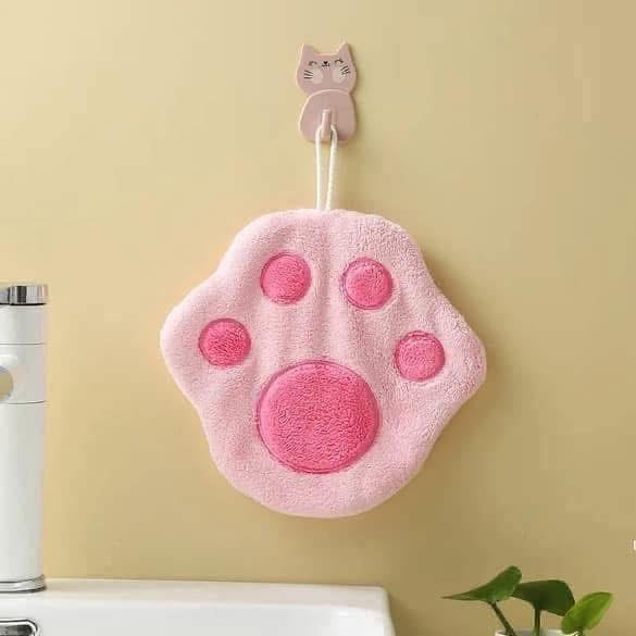 Paw-mazing hand towel