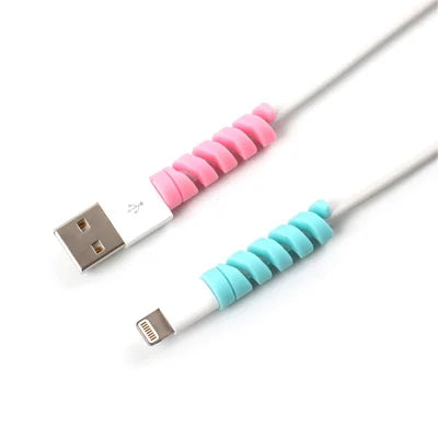 Silicone charger protectors