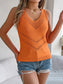 Chic Knitted V-Neck Sleeveless Sweater Vest