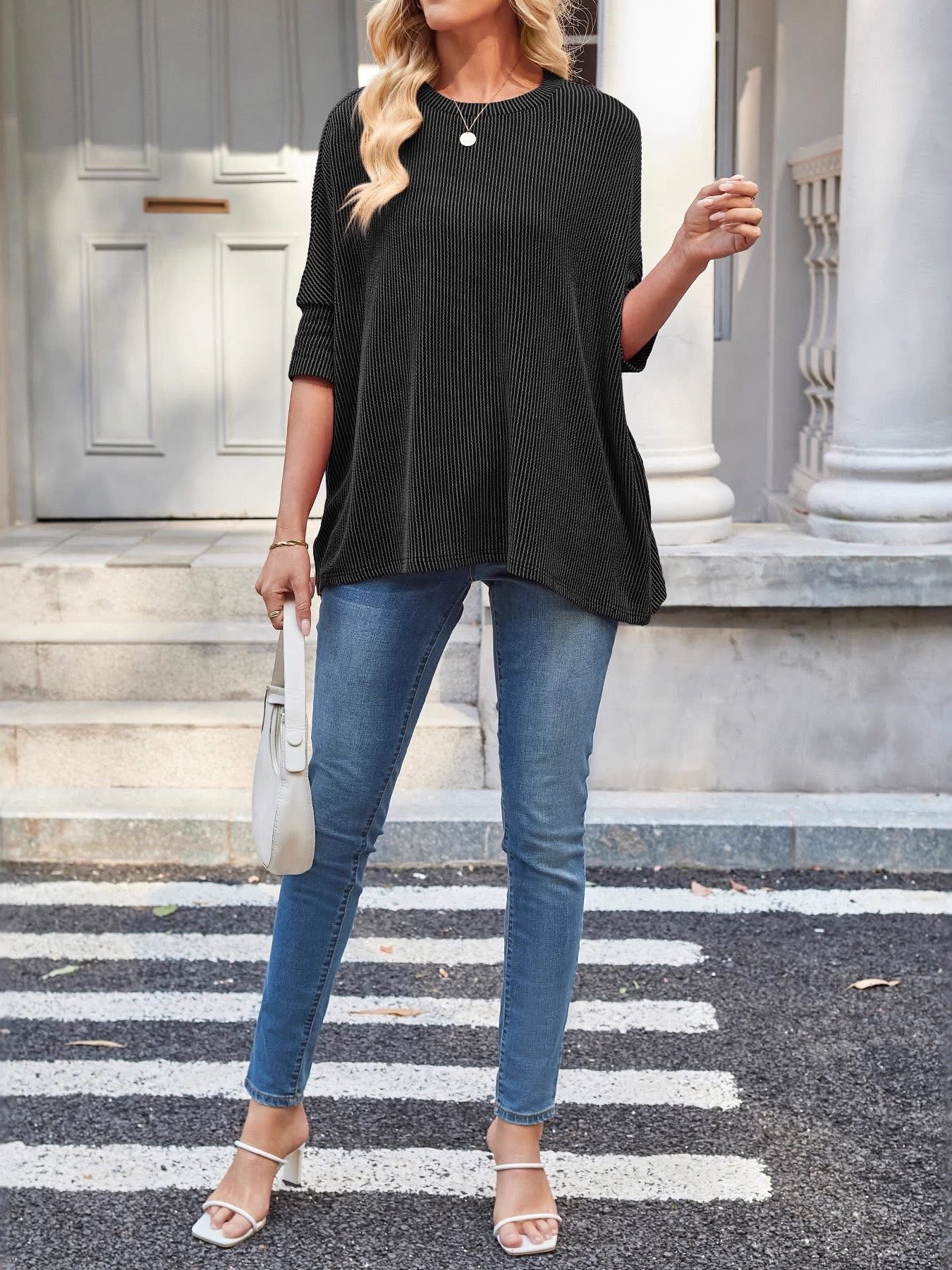 Relaxed Fit Half Sleeve T-
Shirt Dark Grey