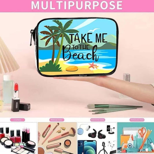 Beachy Beach Cosmetic Bag