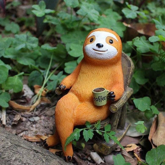 Sloth Garden Statue