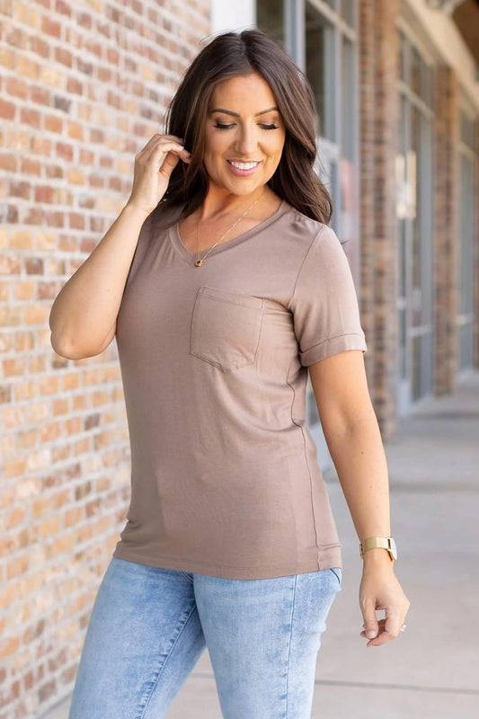 Michelle May Sophie Pocket  Tee Size 1X