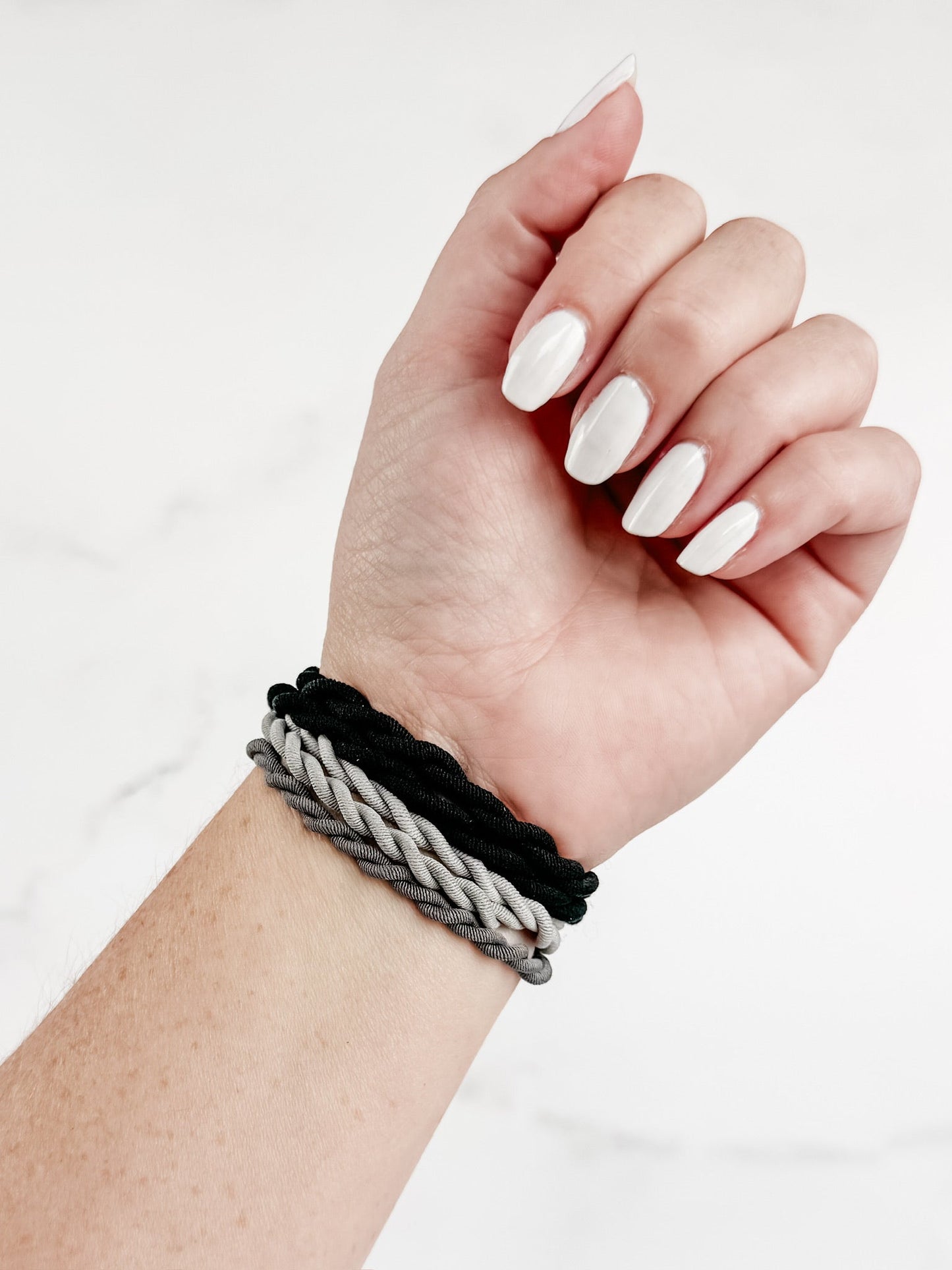 IN STOCK Black and Grey Hair Tie Sets