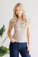 Light Mocha Timeless Basics Top