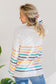 Rose Mist Stripe Sweater
