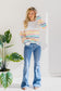 Rose Mist Stripe Sweater