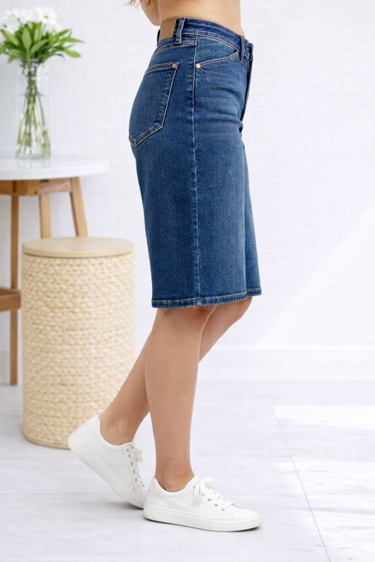 Judy Blue Timeless High-Waist Shorts