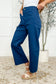 Little Strolls Straight Leg Trousers in Royal Blue Pants
